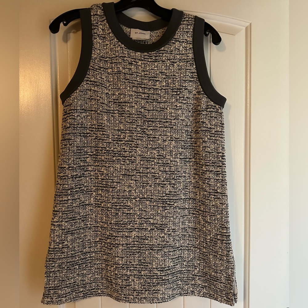 St. John tweed tunic size XS